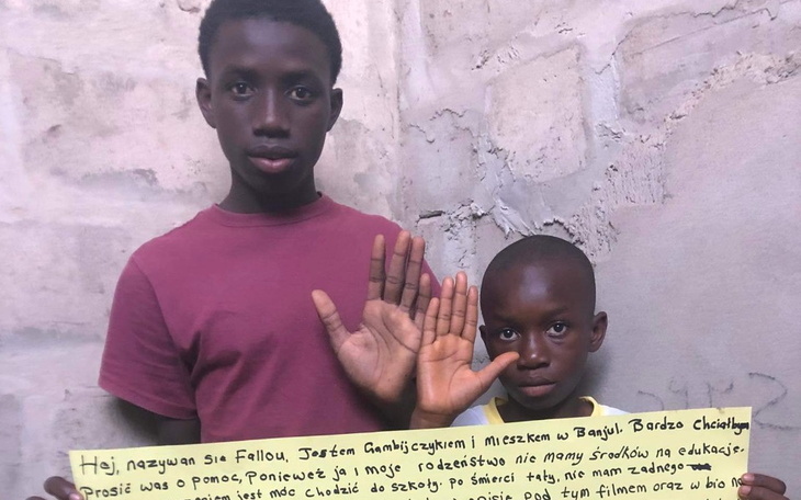 Zbiórka Na edukację dla Fallou i Lamina - zdjęcie główne