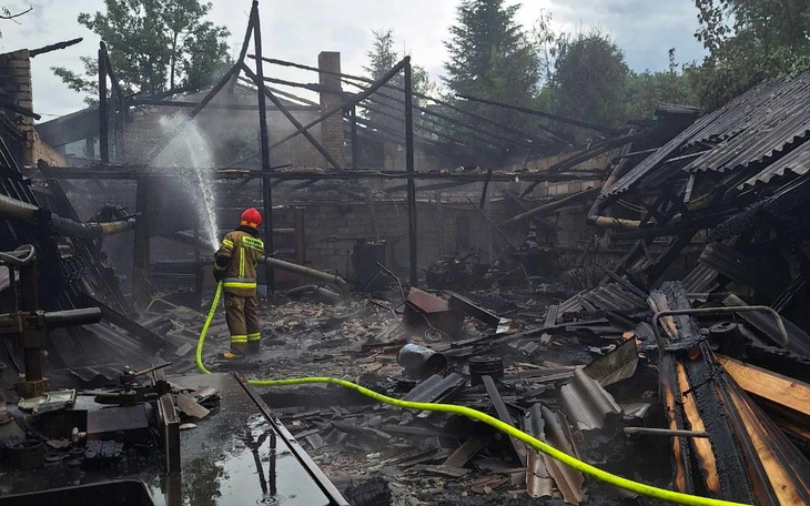 Zbiórka Pożar zabudowań gospodarczych - zdjęcie główne