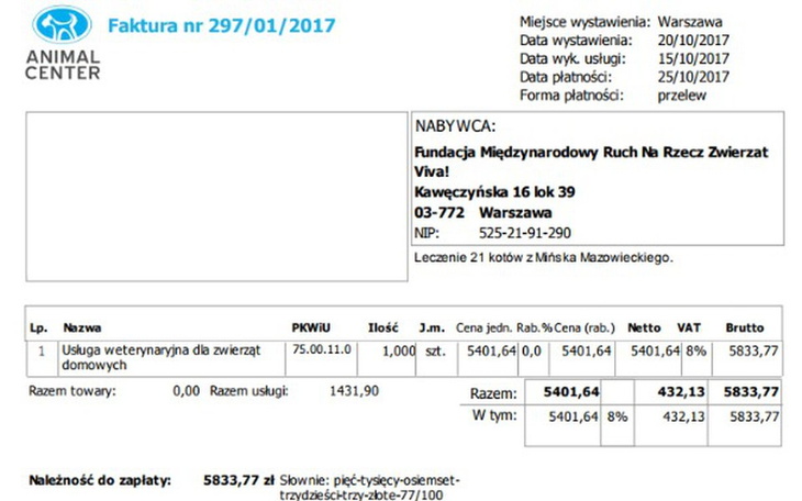 Zbiórka WIELKA faktura ze leczenie. HELP - zdjęcie główne