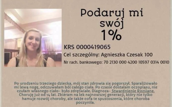 Zbiórka Zbieram na leki SM. - zdjęcie główne
