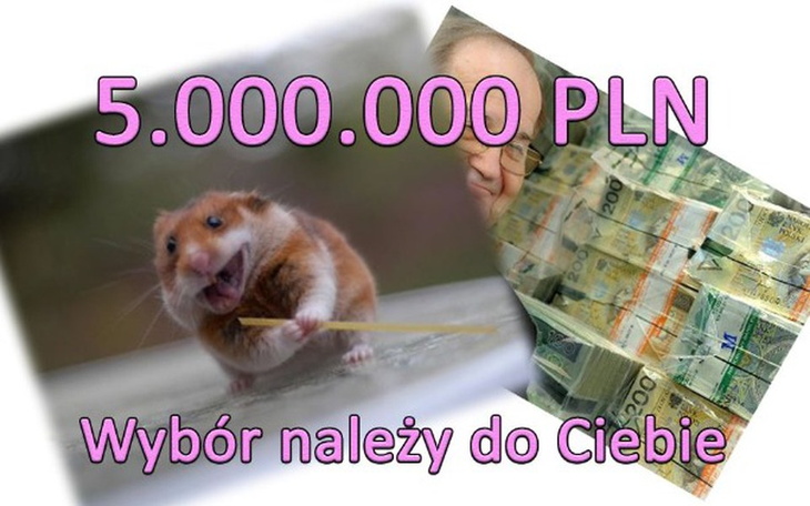 Zbiórka Daj na chomika, a nie na Rydzyka - zdjęcie główne