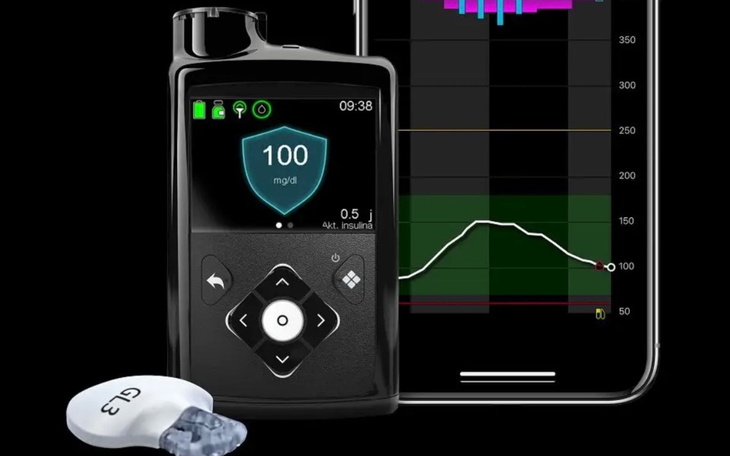 Urządzenie do monitorowania poziomu glukozy.