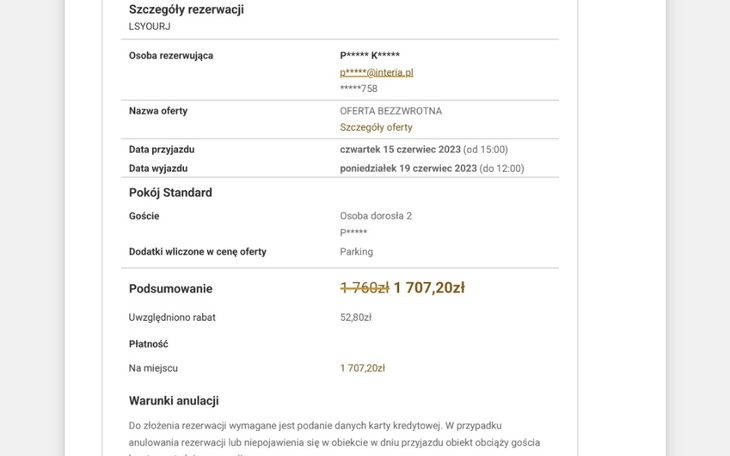 Zbiórka Zbieram na hotel dla dwóch osób - zdjęcie główne