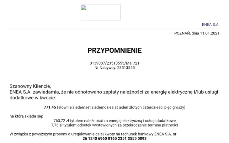 Zbiórka Na rachunek za prąd - zdjęcie główne