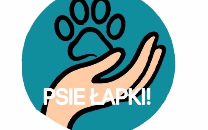 Logo organizacji wspierającej zwierzęta.