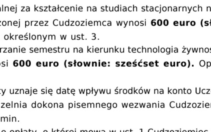 Zbiórka Kontynuacja studiów w Polsce - zdjęcie główne