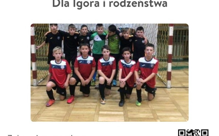 Zbiórka Dla Igora Przybylak - zdjęcie główne