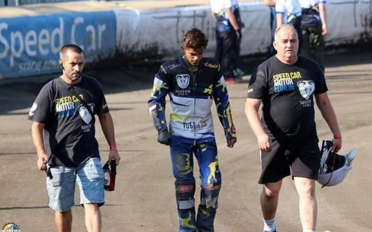 Zbiórka Kacper Gosik, młody żużlowiec. - zdjęcie główne