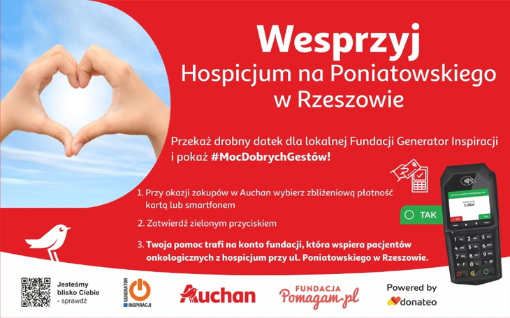 Zbiórka Hospicjum w Rzeszowie - zdjęcie główne