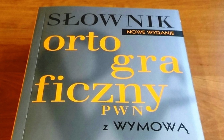 Zbiórka Na slownik ortograficzny - zdjęcie główne