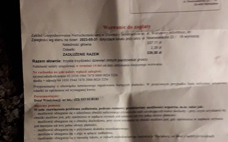 Zbiórka Rachunki,leki, meble, opłaty. - zdjęcie główne