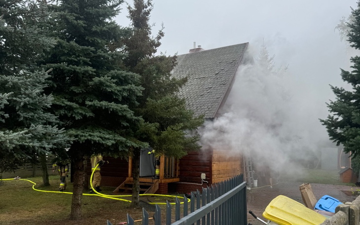 Zbiórka Pożar domu w Łękińsku - zdjęcie główne