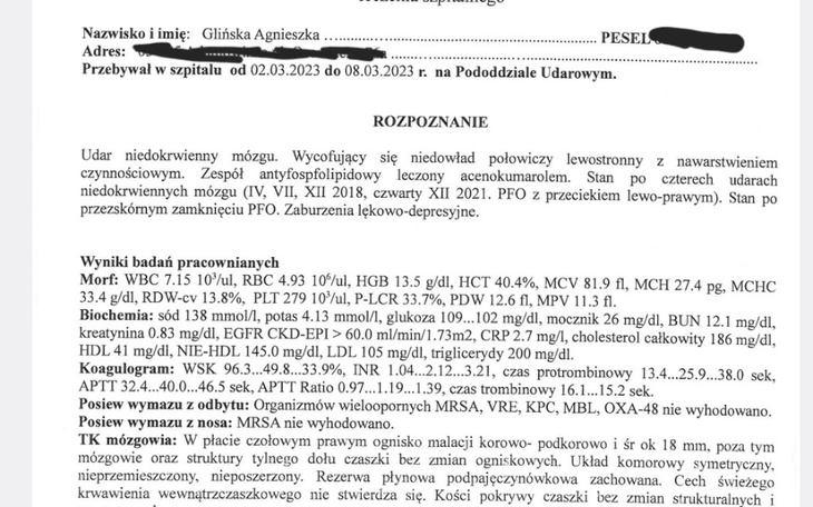 Zbiórka Leki, życie, mieszkanie - zdjęcie główne