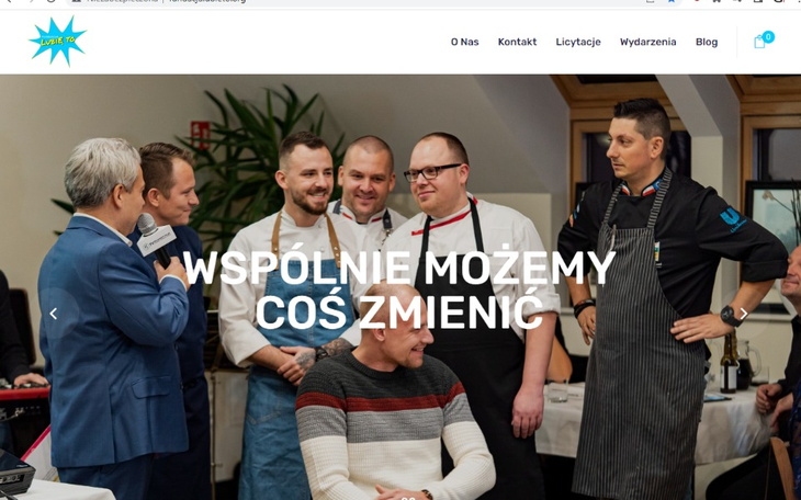 Zbiórka Stworzenie strony internetowej - zdjęcie główne