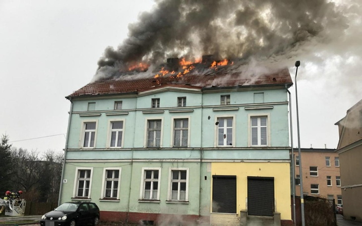 Zbiórka Pożar w Bielawie ul. Wolności 79 - zdjęcie główne