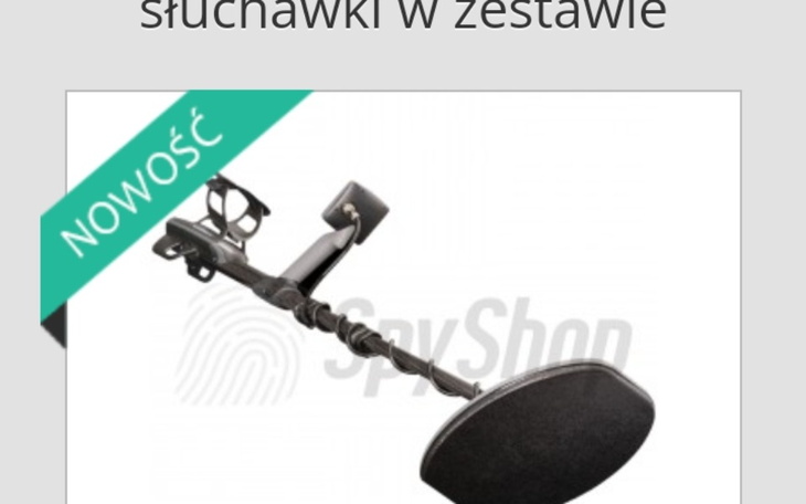 Zbiórka Na sprzęt do poszukiwań - zdjęcie główne