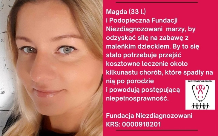 Zbiórka Magda kontra kilkanaście chorób - zdjęcie główne