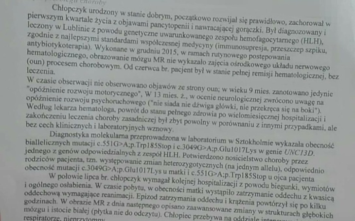 Zbiórka Zbiorka na badania genetyczne - zdjęcie główne