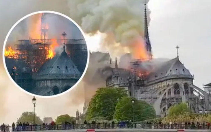 Zbiórka Spalona katedra Notre Dame. - zdjęcie główne