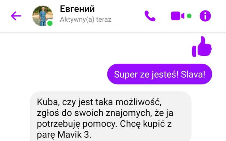 Zbiórka Dla Ukrainy Dron MAVIC 3 Pomoc - zdjęcie główne