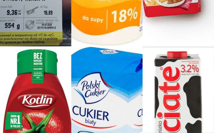 Zbiórka Cukier,mleko,mąka,piersi,ketchup - zdjęcie główne