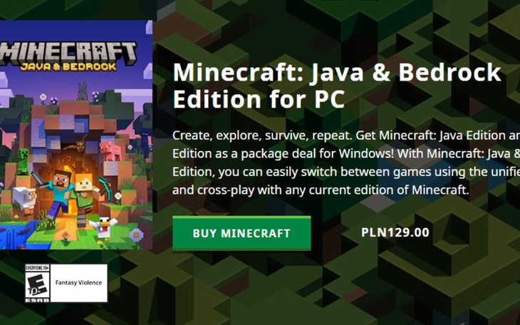 Zbiórka Na Grę Minecraft Premium - zdjęcie główne