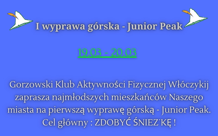 Zbiórka Młodzi w góry - zdjęcie główne