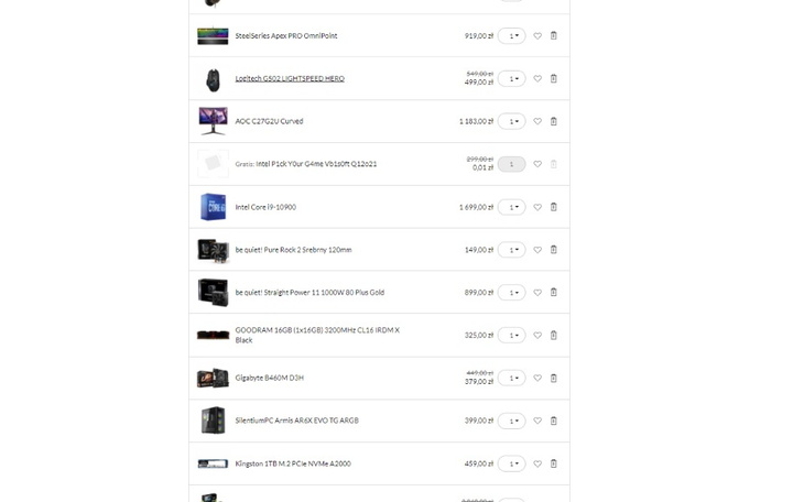 Zbiórka Stanowisko Gamingowe D - zdjęcie główne