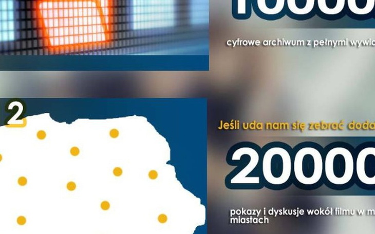 Infografika przedstawiająca cele zbiórek, zachęcająca do wsparcia.