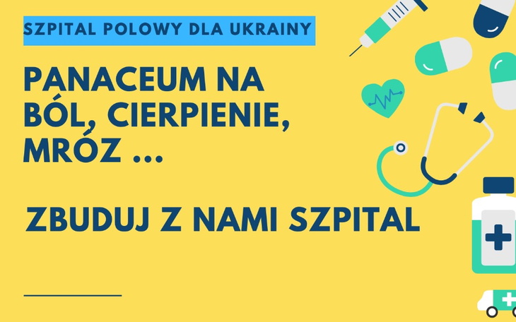 Zbiórka SZPITAL polowy UKRAINA - zdjęcie główne