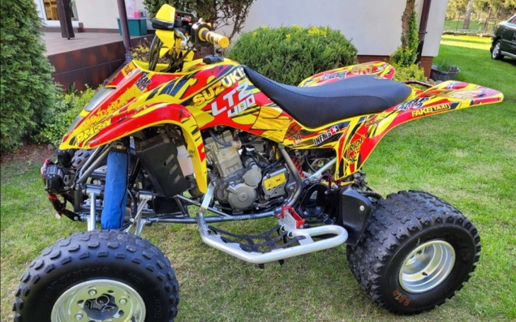 Zbiórka na nowego quada suzuki ltz - zdjęcie główne