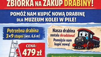 Zbiórka 🚉 Pomóż nam kupić nową drabinę - miniaturka zdjęcia