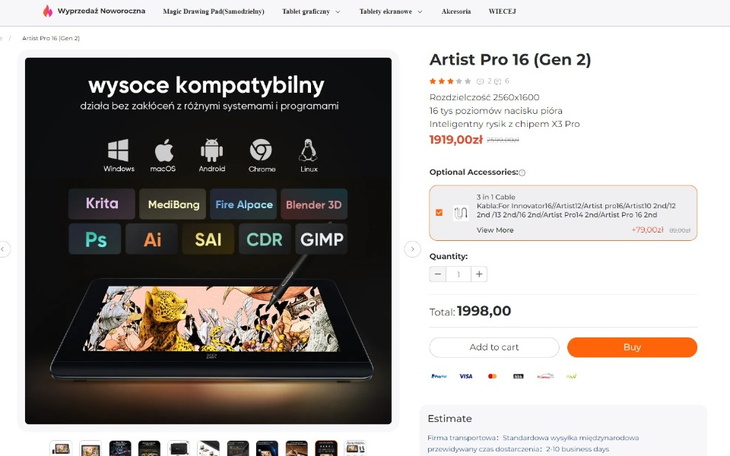 Zbiórka tablet graficzny do pracy - zdjęcie główne