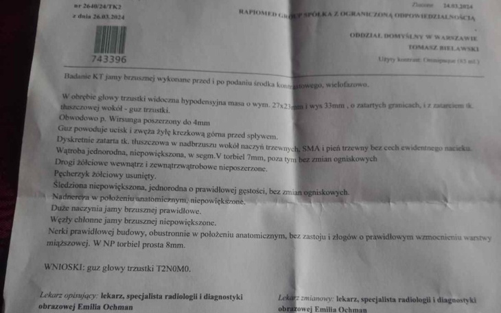 Zbiórka Walka z rakiem Trzustki Mamusi - zdjęcie główne