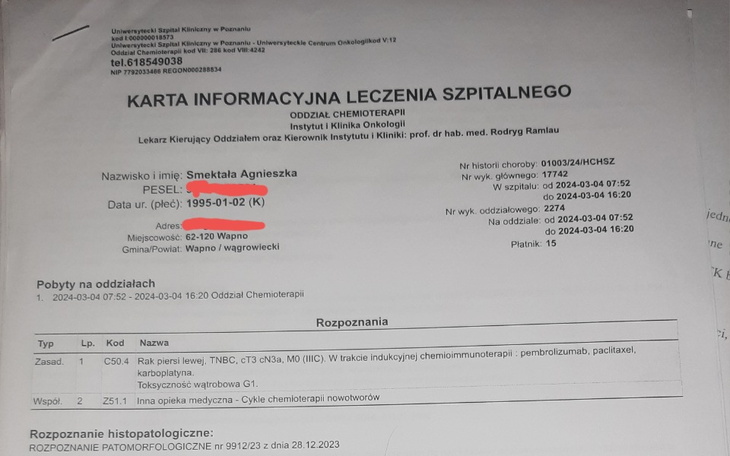 Zbiórka Walka z nowotworem złośliwym. - zdjęcie główne