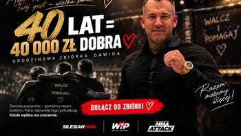 Zbiórka „40 LAT = 9999 ZŁ DOBRA ❤️ Urodzinowa zbiórka Dawida” - miniaturka zdjęcia