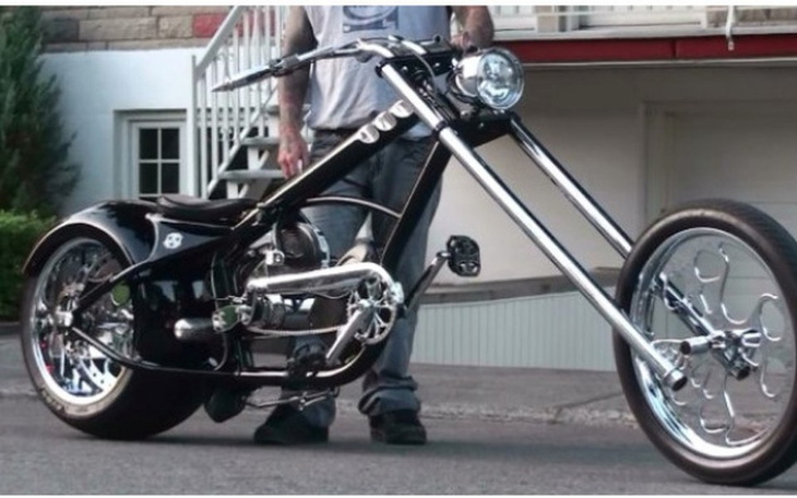 Zbiórka Rower Chopper Custom bicycle - zdjęcie główne