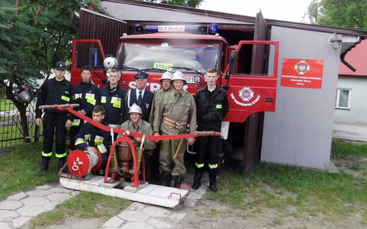 Zbiórka 100 lecie OSP Dąbrówka Stany - zdjęcie główne