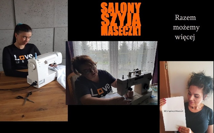 Zbiórka Salony Szyją Maseczki - zdjęcie główne