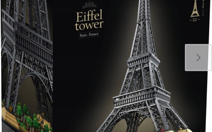 Zbiórka Wieża Eifla z lego - zdjęcie główne