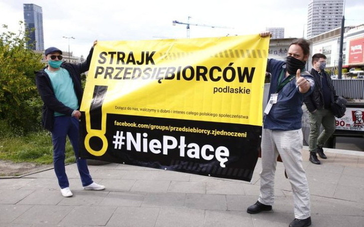 Zbiórka Protest Przedsiębiorców Warszawa - zdjęcie główne