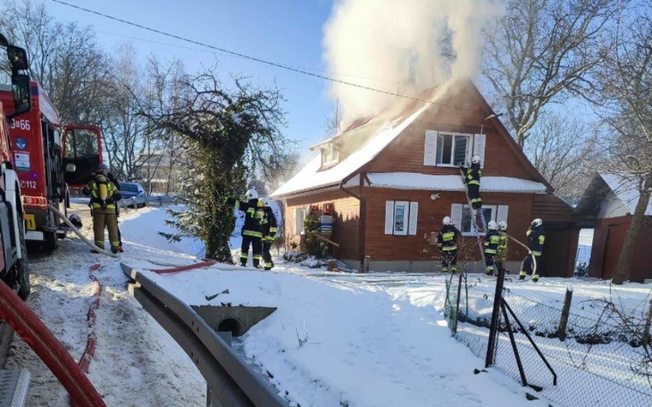 Zbiórka Pożar domu w Albigowej - zdjęcie główne
