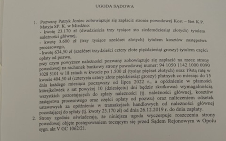 Zbiórka Zadłużenie przez oszustwo - zdjęcie główne