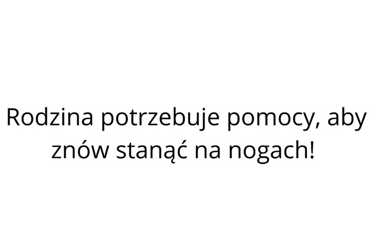 Zbiórka Pomoc rodzinie w walce z długami - zdjęcie główne