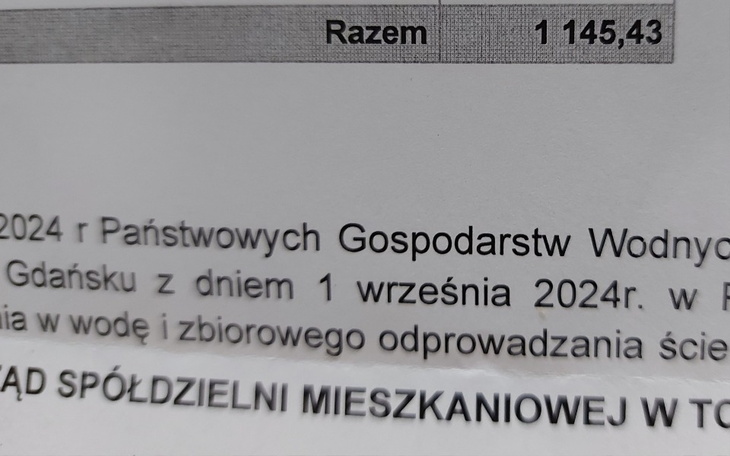Zbiórka Opłata za październik. - zdjęcie główne