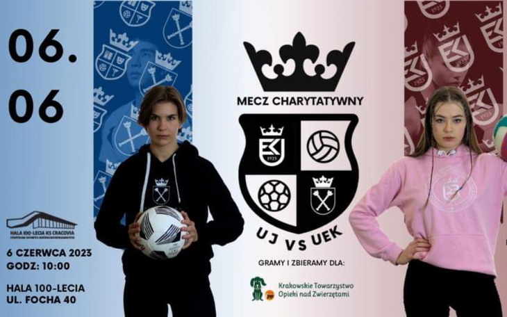 Zbiórka Mecz charytatywny UJ vs UEK - zdjęcie główne