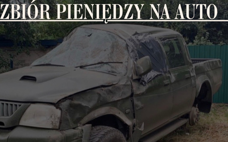 Zbiórka Zbiór na auto dla armii Ukrainy - zdjęcie główne