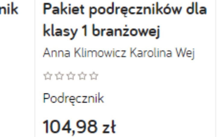 Zbiórka Książki do szkoły średniej - zdjęcie główne
