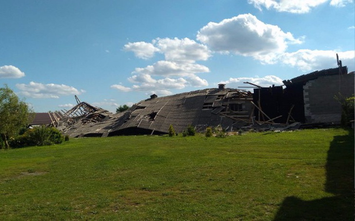 Zbiórka pomoc w odbudowie budynku - zdjęcie główne