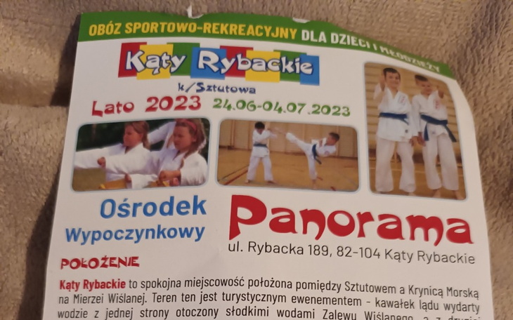 Zbiórka Zbieram na wymażony obóz karate - zdjęcie główne